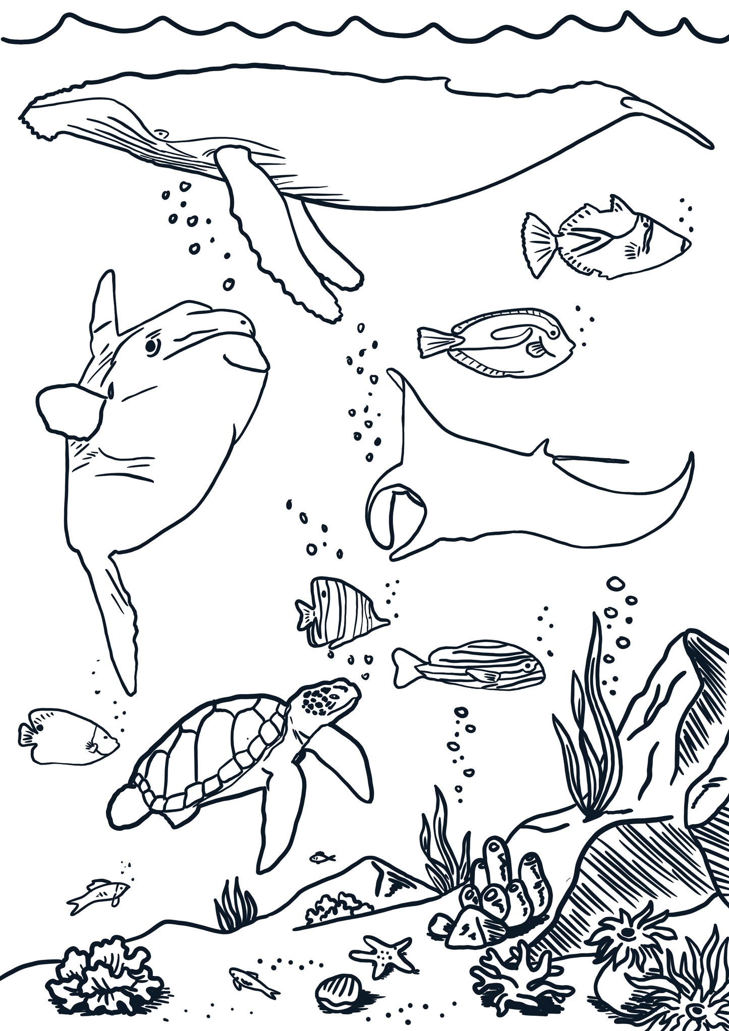 Ocean bliss digital planner