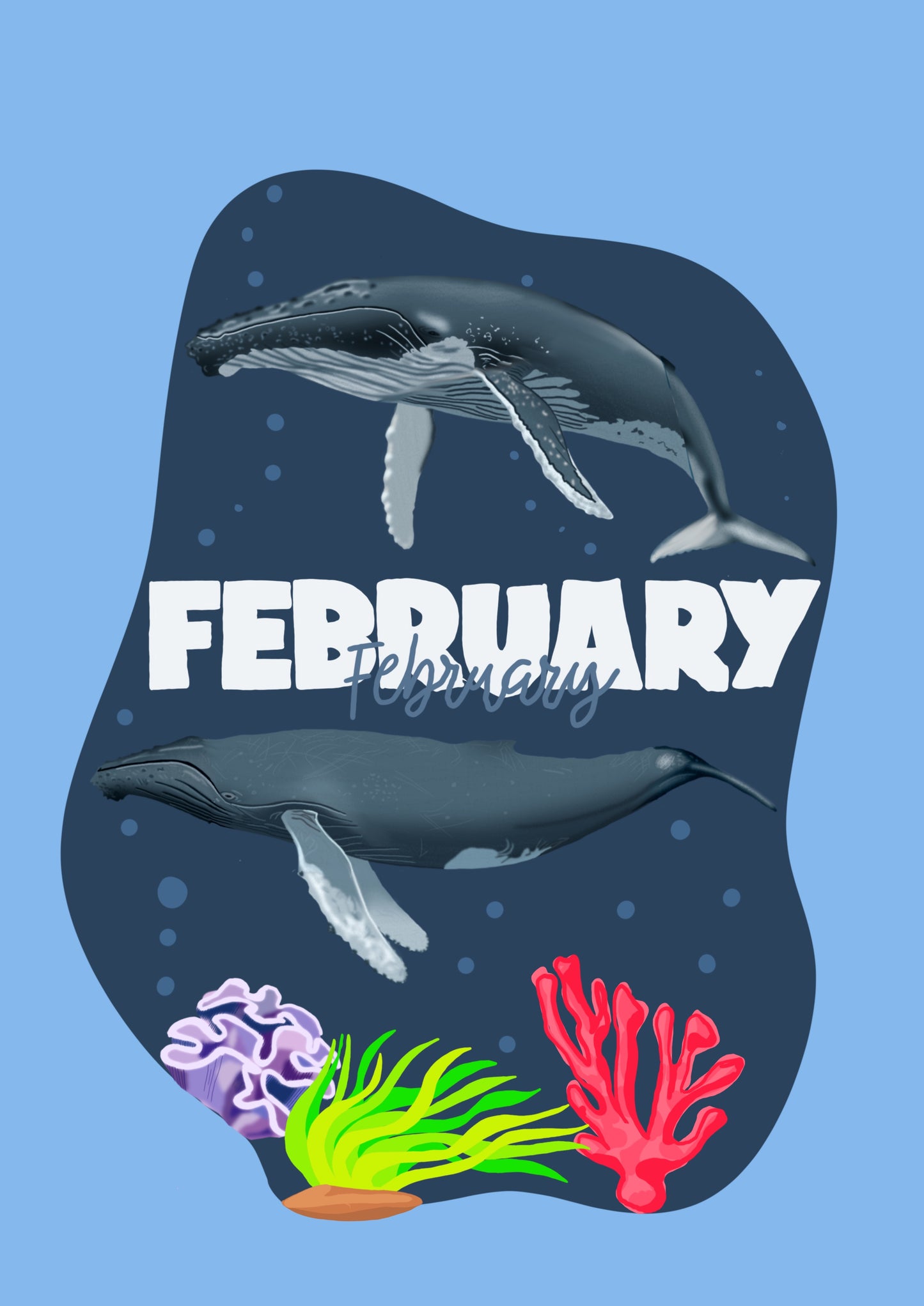 Ocean bliss digital planner